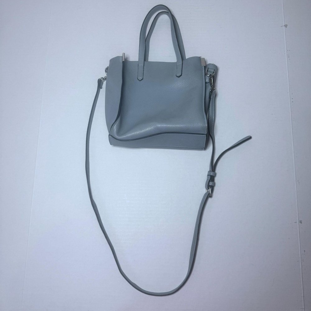 Steve Madden Light Blue Adjustable Detachable Crossbody Strap Small Purse Bag - Picture 4 of 13